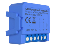 Avatto Inteligentny 1-kanałowy moduł przełącznika ZigBee DC  ZWSM16 - 1510618 - zdjęcie 1